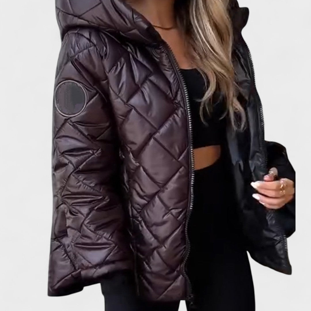 Ema™ | Giacca elegante con cappuccio