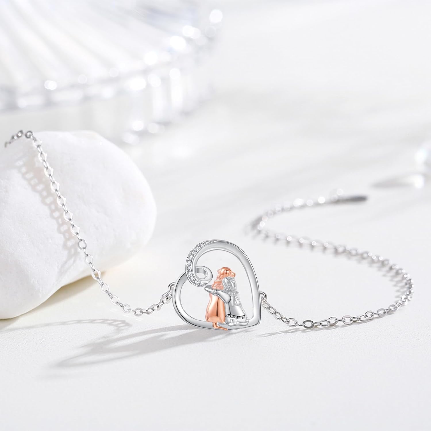 L'Abbraccio Eterno | Bracciale Regolabile