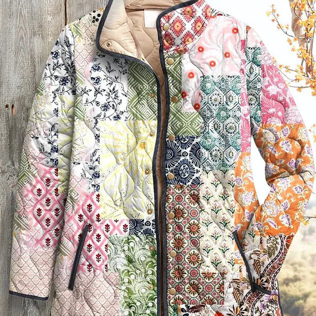 Gabriella | Giacca Trapuntata Patchwork