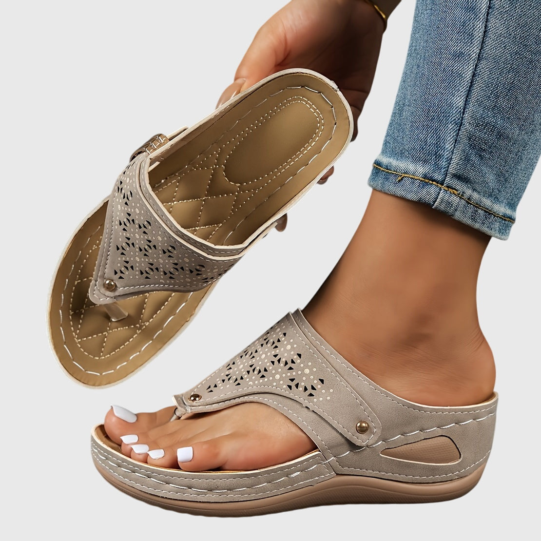 Anika - Sandales Tongs