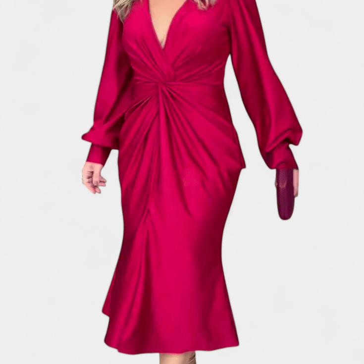 Alouette™ | Abito elegante con scollatura a V