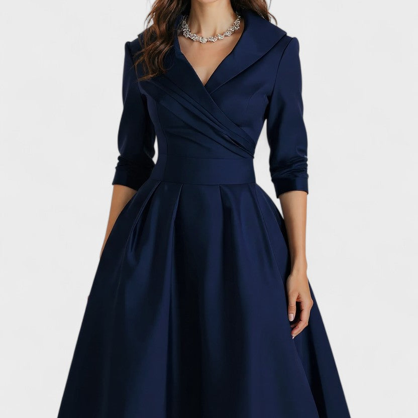 Ceryn | Abito Midi in Satin