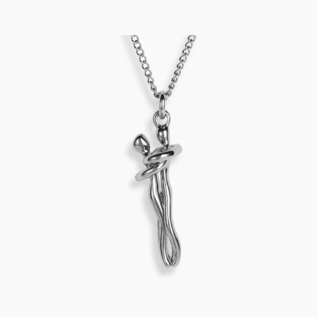L'Abbraccio Eterno | Collana Coppia