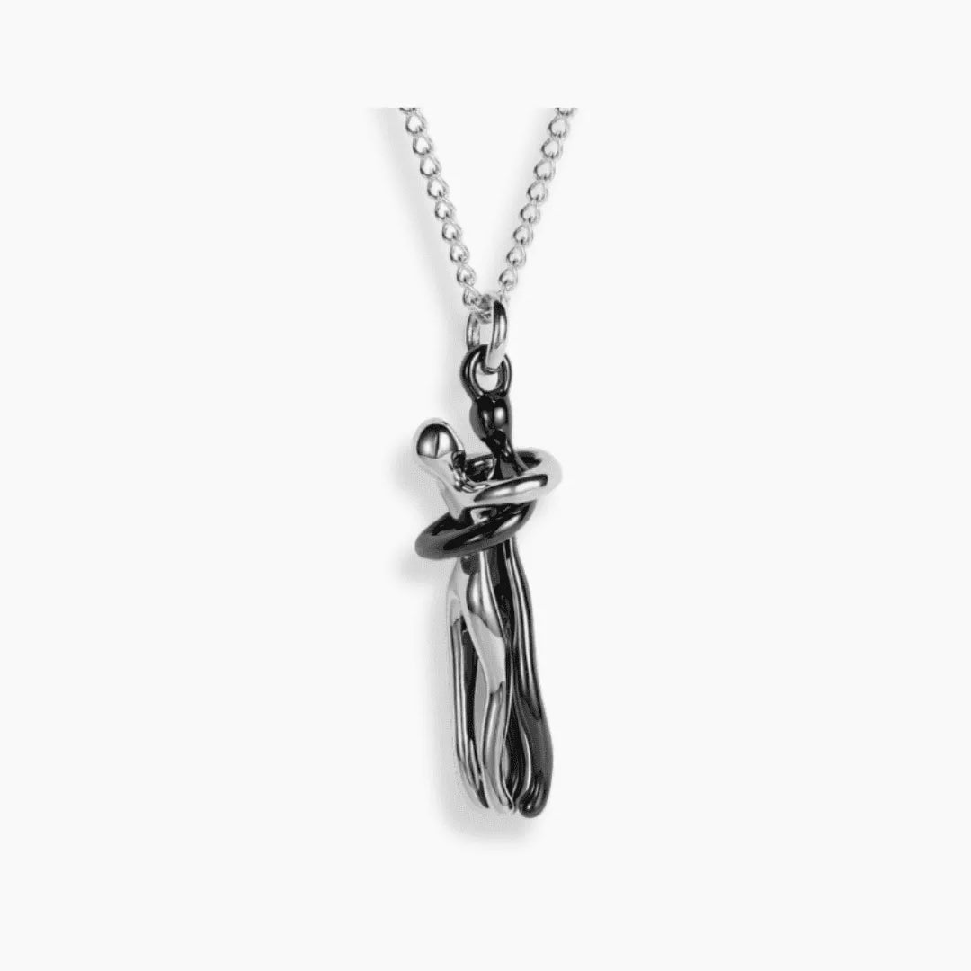L'Abbraccio Eterno | Collana Coppia