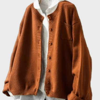Cardigan lavorato a maglia morbido