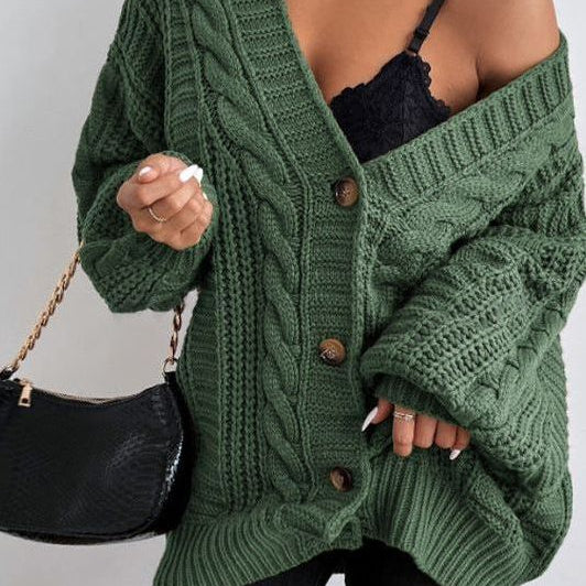Maglione Oversize In Maglia Lina