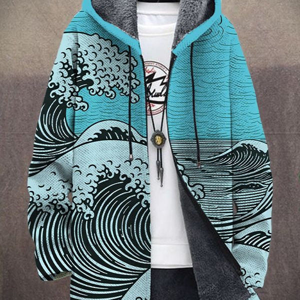 Livia | Cardigan Giallo con la Grande Onda