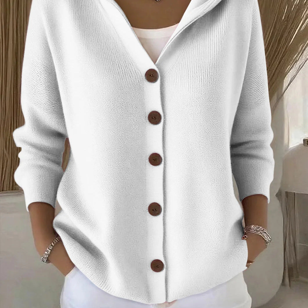 Rocío | Giacca a Maglia con Cappuccio