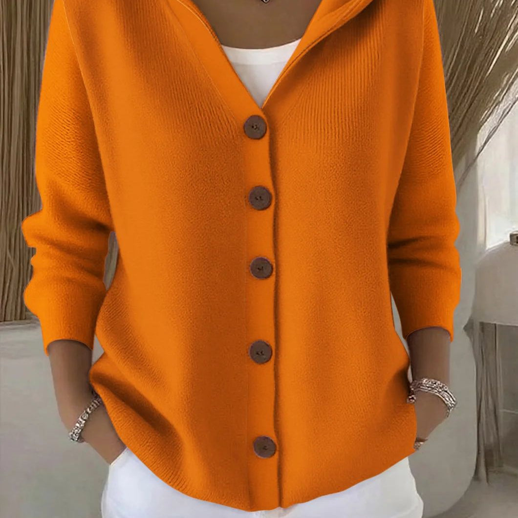 Rocío | Giacca a Maglia con Cappuccio